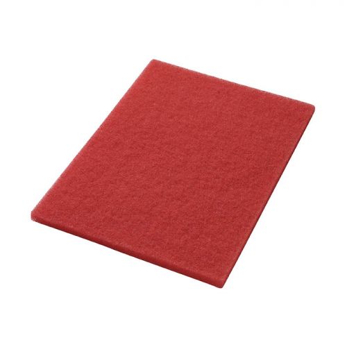 Americo Red Buff Rectangular Floor Pad 14x20 Pack 5/cs
