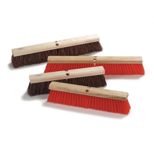 Carlisle Push Broom Heavy PP OR Wood Block 24in Pack EA