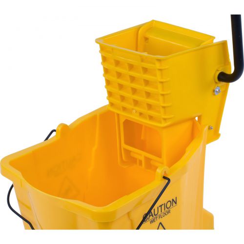 Carlisle 35qt Side Press Bucket/Wringer YL Pack EA