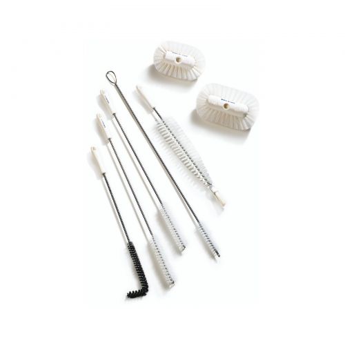 Carlisle White Nylon Tank Brush 5-1/2in x 9in Pack EA
