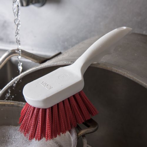 Carlisle 8in Polyester Utility Scrub Brush RD Pack EA