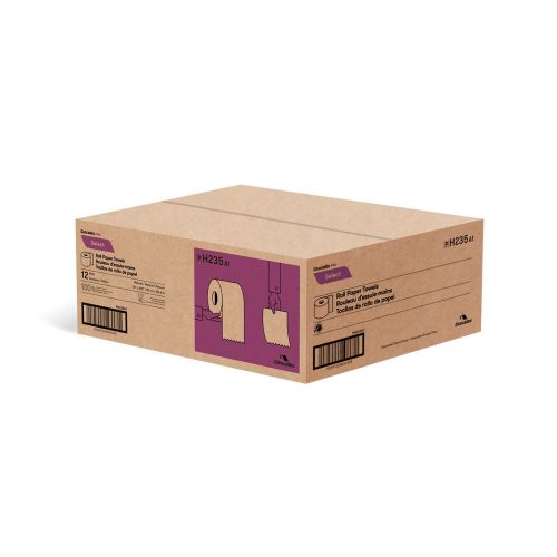 Paper Towel Roll 1-Ply 7.88''x350', Natural