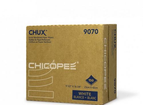 Chux Scrim Reinforced Wiper White Light Duty 9.5 x 16.75 Pack 6 / 150