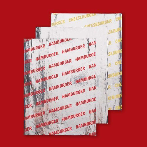 Fischer Laminated Foil Sheets / Wrap 10 1/2 x 14 Plain Pack 2500 / cs 5 pac