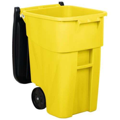 Rollout Container Yellow 189.3L / 50 Gallon With Lid