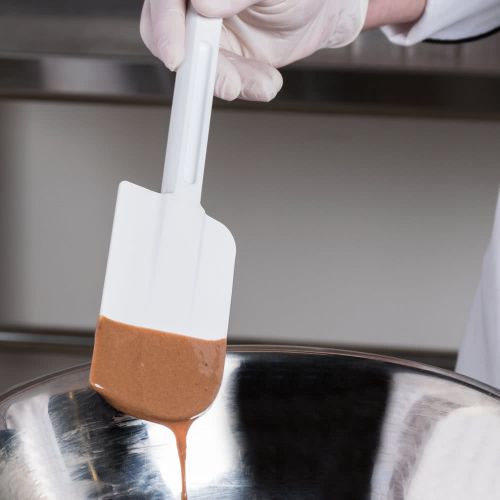 Food Scraper & Spatula 13.5'' White