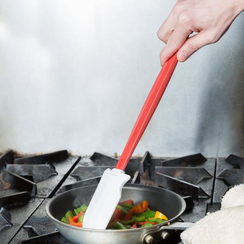 16.5'' High Heat Spatula Red Handle