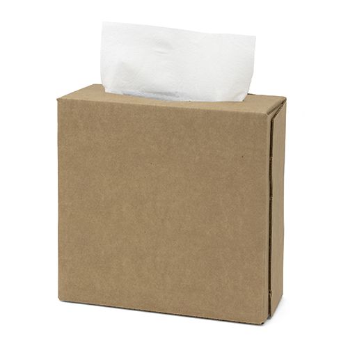 Value Series V40 DRC Interfold Non-Woven Wipers 9.38''x16.5'', Pop-Up Box, White (100 Per Box, 9 Boxes) 