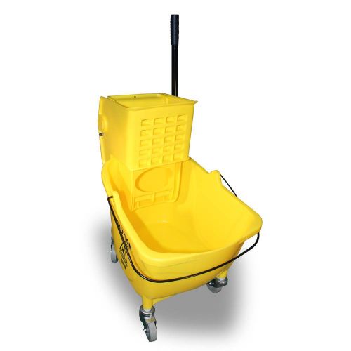 Impact Side Press Wringer & Mop Bucket 26 - 35 Qt Yellow Combo Pack 1 / EA