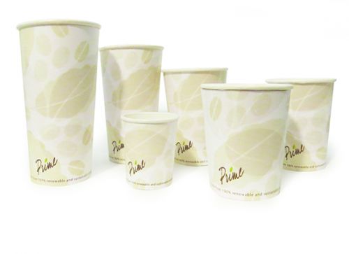 PrimeWare 16oz PLA Lined Paper Hot Cup Pack 1000