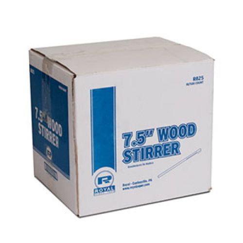 Royal 7.5" Wood Stirrers Pack 10 / 500