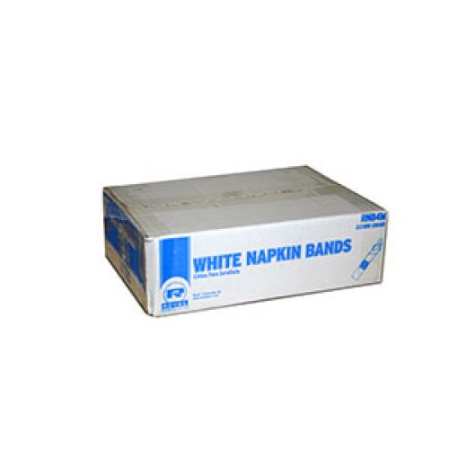 Royal White Napkin Bands Pack 2/2000
