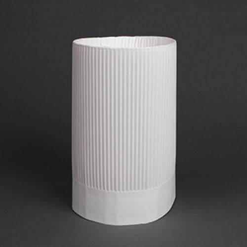 Royal 12" Royal Chef Hat Fluted Pack 12
