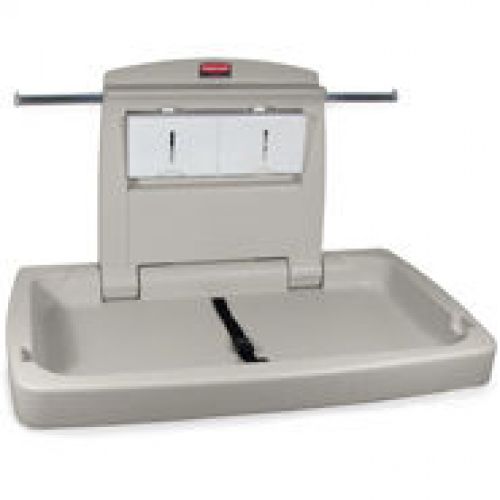 Horizontal Baby Changing Station Light Platinum 21.5''x33.2''x4''