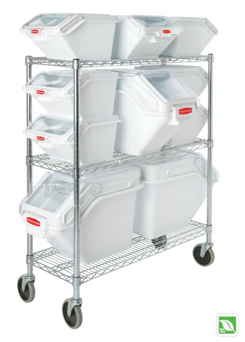ProSave Ingredient Bin With Scoop White 200 Cup