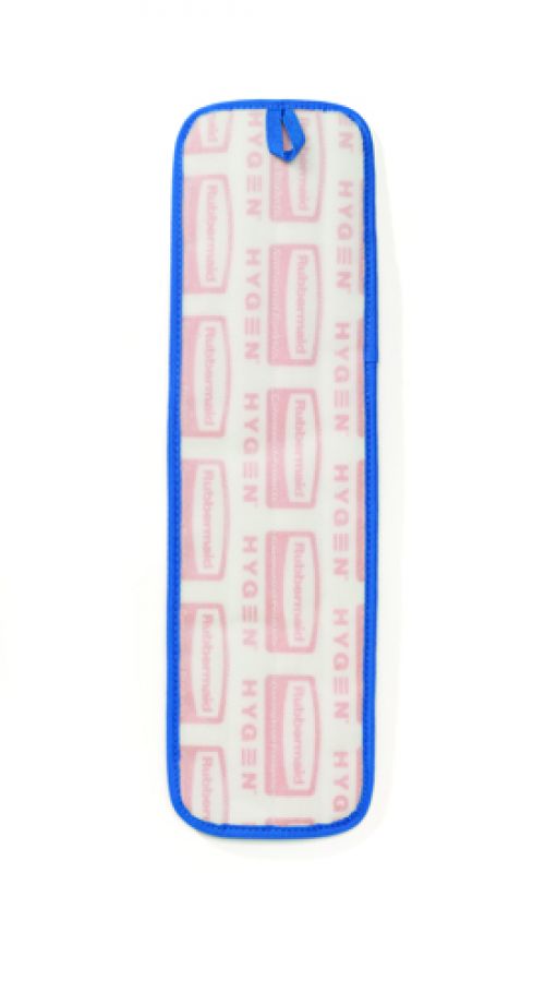 18'' Microfiber Room Mop Pad Blue Single Sided 