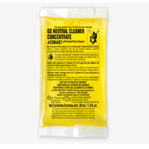 Stearns GS Neutral Cleaner Concentrate Pack 144x1 fl oz