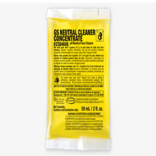 Stearns GS Neutral Cleaner Concentrate Pack 144x1 fl oz