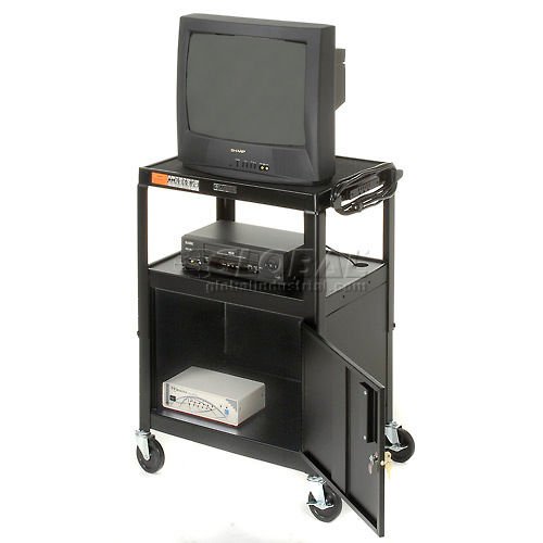 Steel Audio Visual & Instrument Security Cart