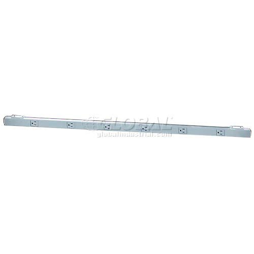 Global Industrial Packing Workbench Riser w/ 6 Outlets 115V