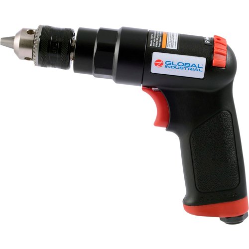 Global Industrial Reversible Air Drill 3/8" Drive Size 2200 RPM
