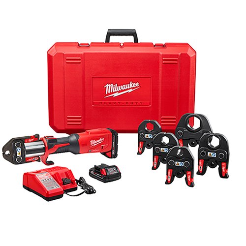 Milwaukee M18 Force Logic ONE KEY Press Tool 1/2"-2" Kit