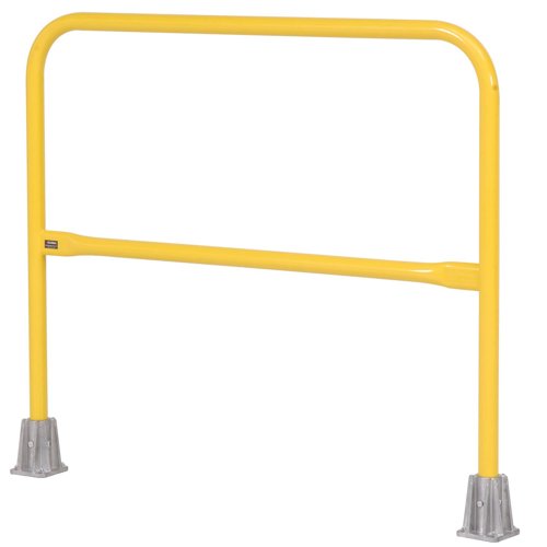 Global Industrial Safety Railing 4'L Yellow