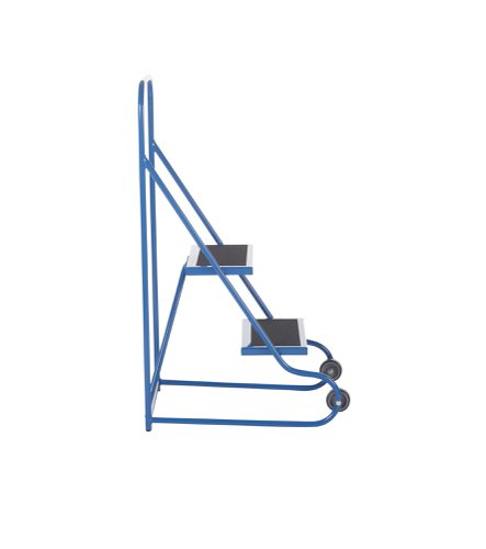 Tilt N Pull Steps - 2 Tread - Blue | AAT02 | GPC Industries Ltd