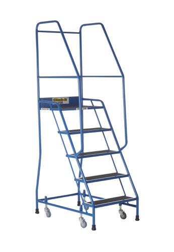 Weigh Reactive Steps - 5 Tread - Anti Slip - Blue GPC Industries Ltd