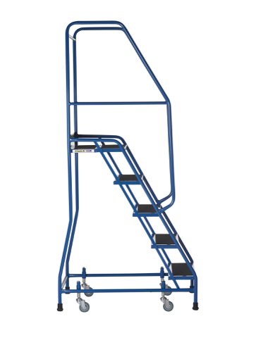 AAW85 | These Climb-It® Weight Reactive Steps are manufactured from a strong tubular steel. This range has anti-slip treads to ensure the user has efficient grip. The domed feet have spring loaded castors which engage or disengage, depending on whether or not weight is applied.