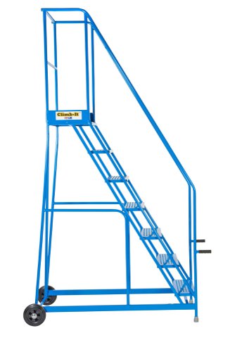 Picking Steps - 400mm Platform - 7 Tread - Blue GPC Industries Ltd