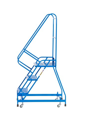 Spring Load Steps - 2 Tread - Blue GPC Industries Ltd