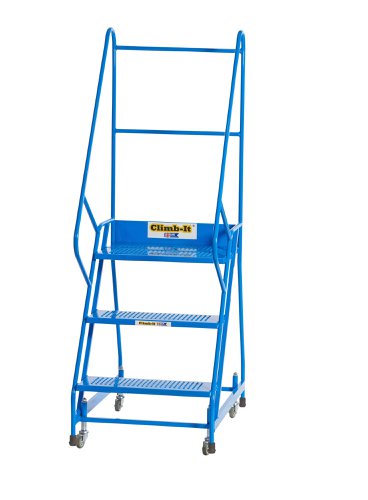 Spring Load Steps - 5 Tread - Blue GPC Industries Ltd