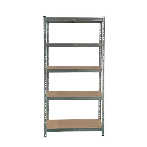 MAMMOTH ECONOMY SHELVING - 5 MDF Shelves - 1800H x 900W x 400D