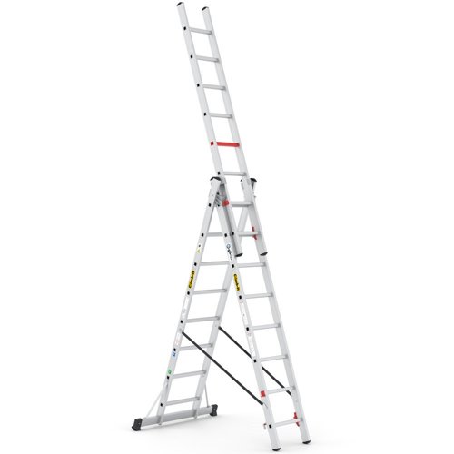 CLIMB-IT COMBI LADDER - 3 x 8 Rung