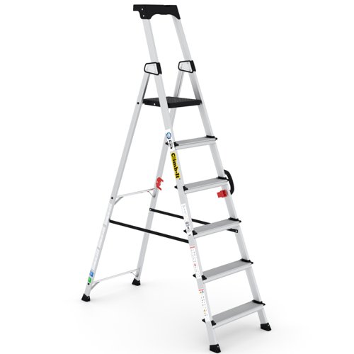 Professional Stepladders with Carry Handle - 6 Tread