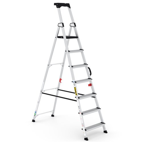 Professional Stepladders with Carry Handle - 7 Tread