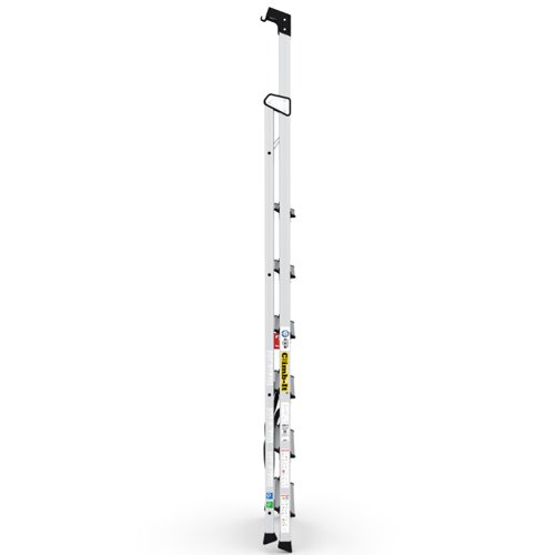 Climb-It Professional 7 Tread Step Ladder with Carry Handle Aluminium CAH107 Ladders, Stepladders & Platform Steps GA79987