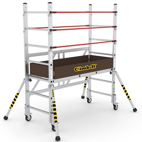 CLIMB-IT FLEXI TOWER - 7 Rungs - 0.9m Platform Height
