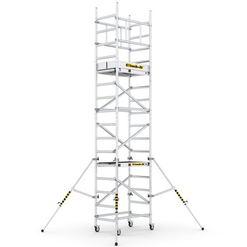 CLIMB-IT UNI PRO TOWER - 12 rungs - 3.6m Platform Height