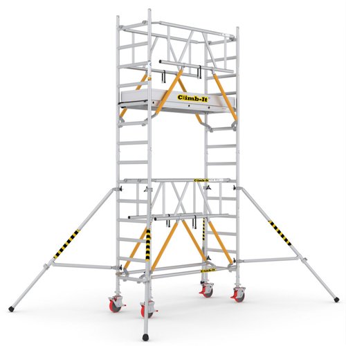 CLIMB-IT ULTRA TOWER - 14 Rungs - 3.1m Platform Height
