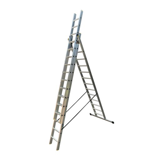 Climb-It Combination Ladder - 3 x 9 Rung
