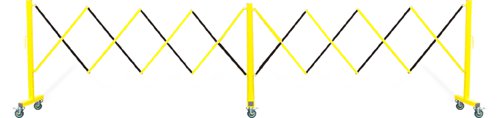 Expanding Barricade; Extended Length mm: 4900; Yellow/Black