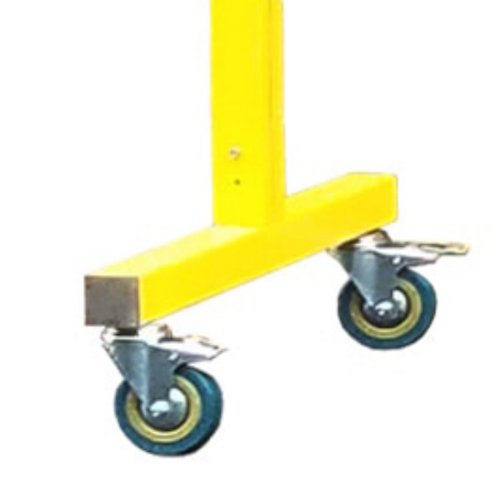 EB3500 | Constructed from a sturdy aluminium & steel frameUnit is mobile on castors for easy manoeuvrability. The barrier stays in position as the castors are brakedCan be joined with other units for a barrier of any lengthInterlocking DesignFoldable
