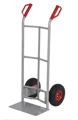 Fort® Heavy Duty Sack Truck; Concave Cross Members with Standard Toe Plate; 260kg; Light Grey