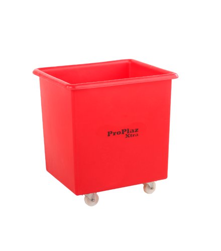 Proplaz® Xtra Food Grade Polyethylene Mobile Tapered Truck; 118L; Red