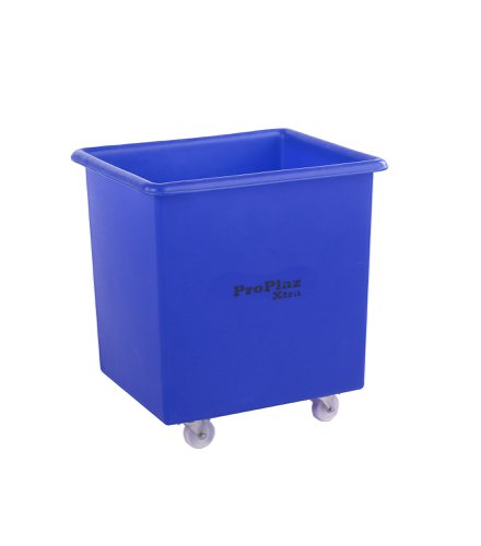 Proplaz® Xtra Food Grade Polyethylene Mobile Tapered Truck; 118L; Blue