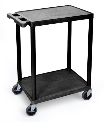 2 Shelf (2 Flat Shelves)Super Strong Polyethylene Moulded TrolleysEasy to clean - will not rust, dent or chipIdeal for workshops, storerooms, warehouses, automotive, electronics,  chemical & pharmaceutical industriesManufactured from a non conductive polyethylene which will not pass an electrical current & is unaffected by battery acid, solvents & cleaning solutions10 Year Guarantee