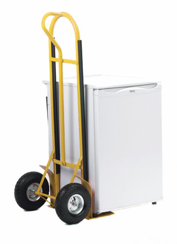GI340Y | Designed for moving electrical goods. Fitted with plastic tube protectors to protect your load from damageFitted With 250mm Pneumatic Wheels