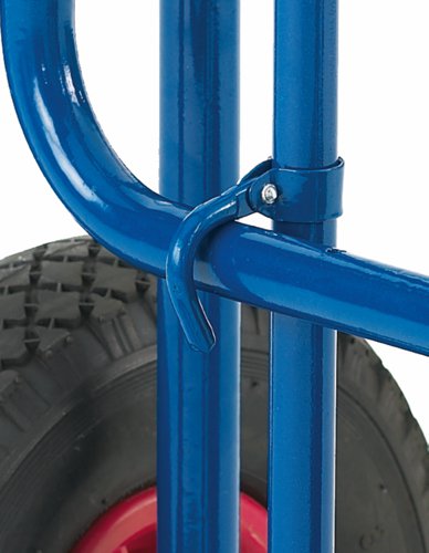 Two Way Cargo Truck; Fixed/Swivel Wheels; Steel; 150kg; Blue | GI352Y | GPC Industries Ltd